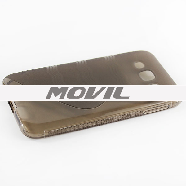 NP-2042 Transparente tpu funda para Samsung E5-1